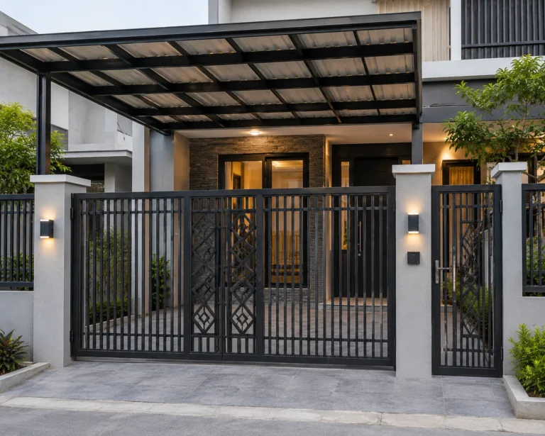 pagar besi depok